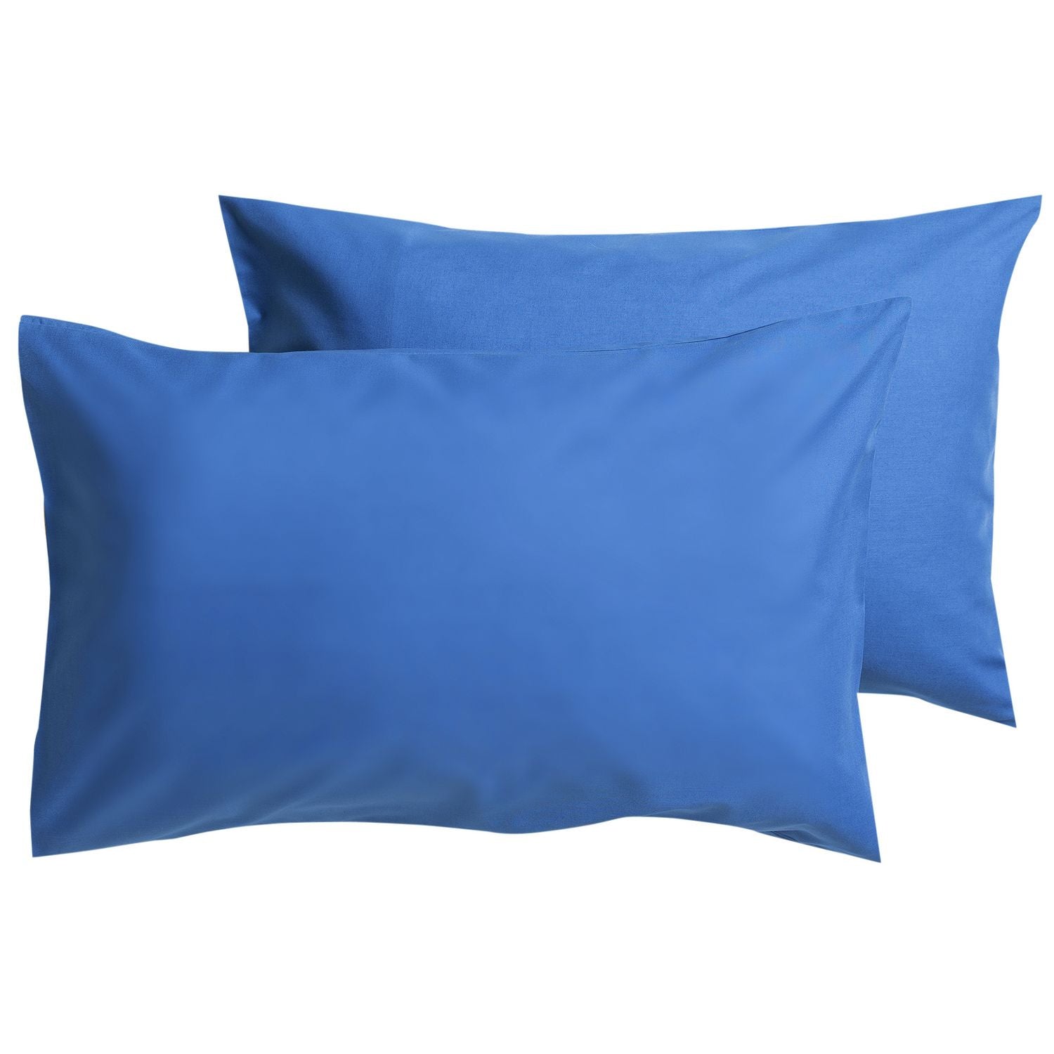 Habitat Easycare Polycotton Standard Pillowcase Pair - Blue