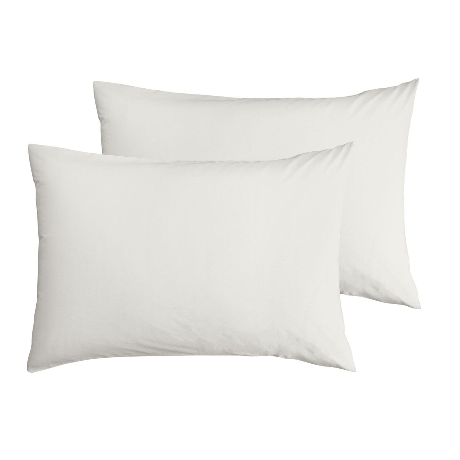 Habitat Cotton Rich 180 TC Standard Pillowcase Pair - Cream