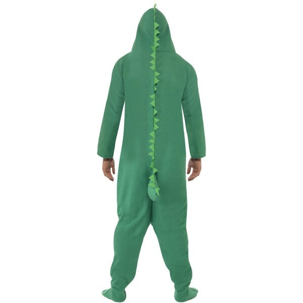 Smiffys crocodile costume hooded all-in-one green (British brand)