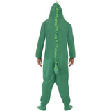 Smiffys crocodile costume hooded all-in-one green (British brand)