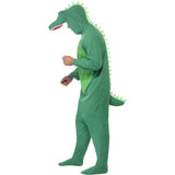 Smiffys crocodile costume hooded all-in-one green (British brand)