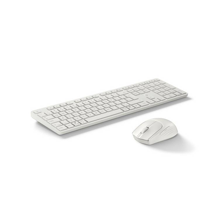 HP 490C wireless keyboard and mouse combo white - British product