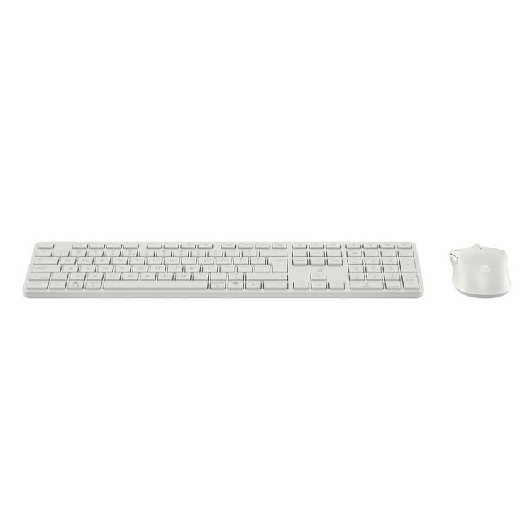 HP 490C wireless keyboard and mouse combo white - British product