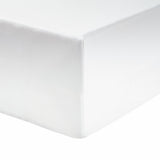 Habitat Cotton Rich 180 TC Plain White Fitted Sheet - Double