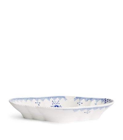 Harrods Royal Copenhagen Blue Elements Porcelain Dish 23cm- Buy online at McGrocer
