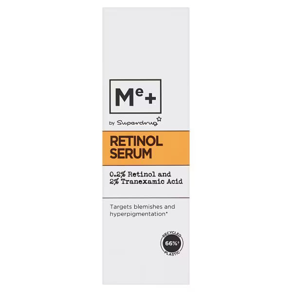 Me+ Retinol And Tranexamic Acid Serum 30ml, imported from the UK