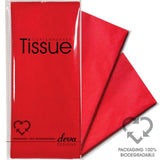 Red Tissue Paper   4 per pack GOODS M&S   