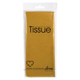 Gold Tissue Paper   4 per pack GOODS M&S   