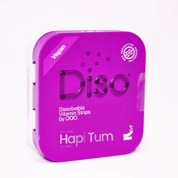 OQO Diso - Hapi Tum - Berry Blast - 30x Strips GOODS Superdrug   