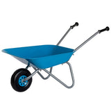 Rolly children's metal wheelbarrow blue - British product