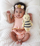 Cuddle + Kind Baby Bee soft toy 18cm - British product