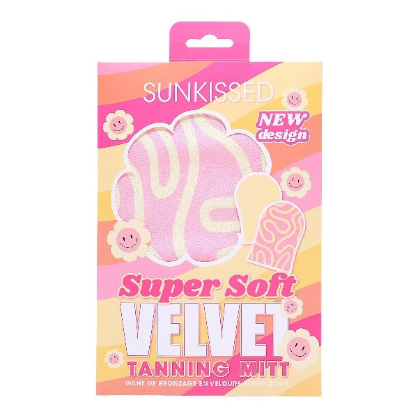 Sunkissed Super Soft Velvet Single Sided Tanning Mitt (British brand)