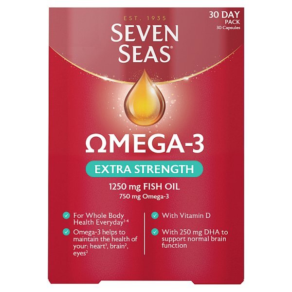 Seven Seas Omega-3 Extra Strength with Vitamin D