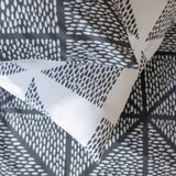 Habitat Stockholm Diamond Dash grey bedding set single, imported from the UK