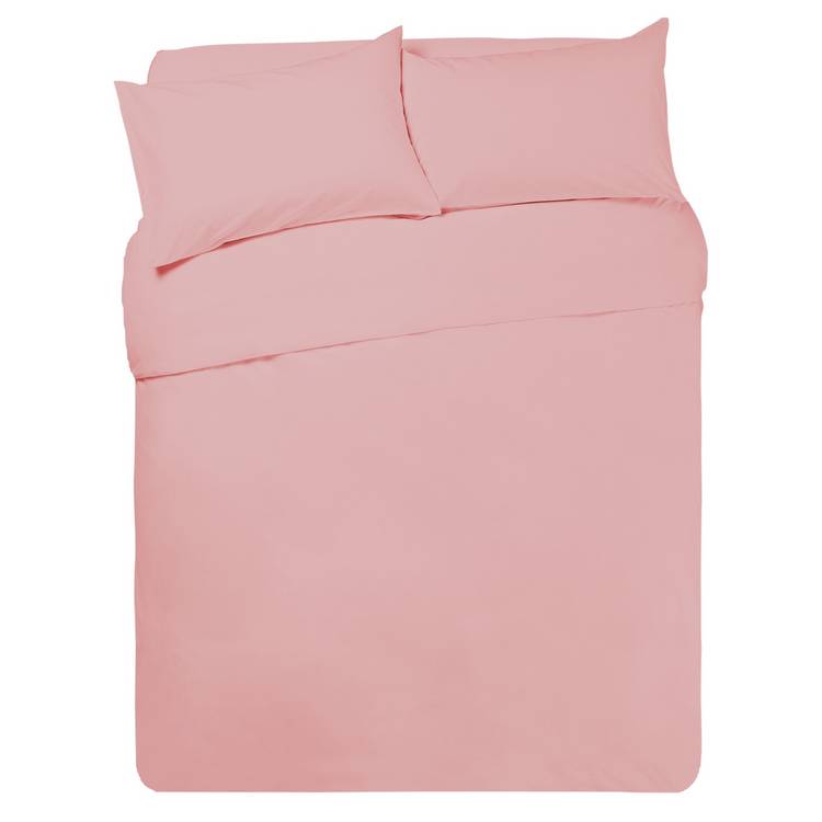 Habitat cotton rich single bedding set blush 180 thread count (British brand)
