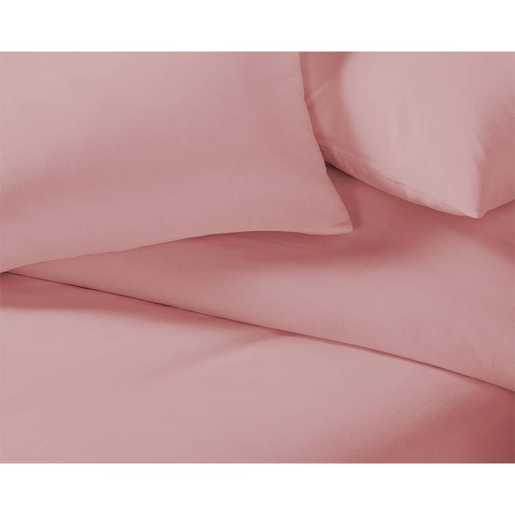 Habitat cotton rich single bedding set blush 180 thread count (British brand)