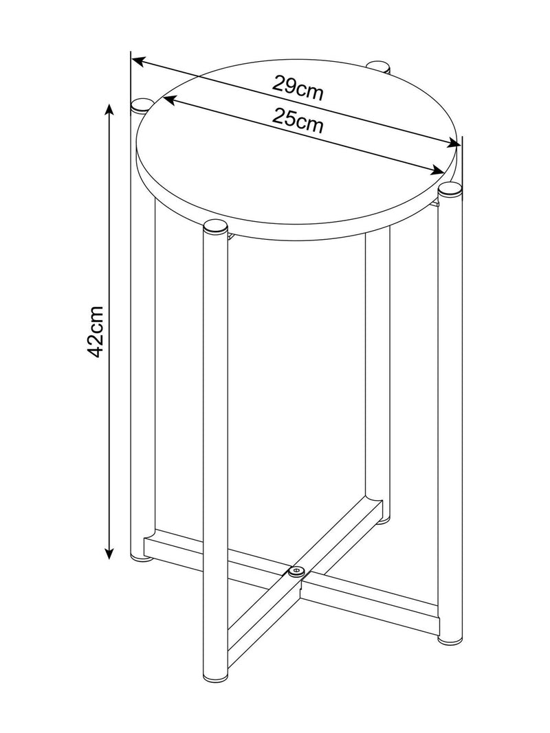 Dark Bronx Mini Display Stand 41.5cm x 29cm x 29cm - British product
