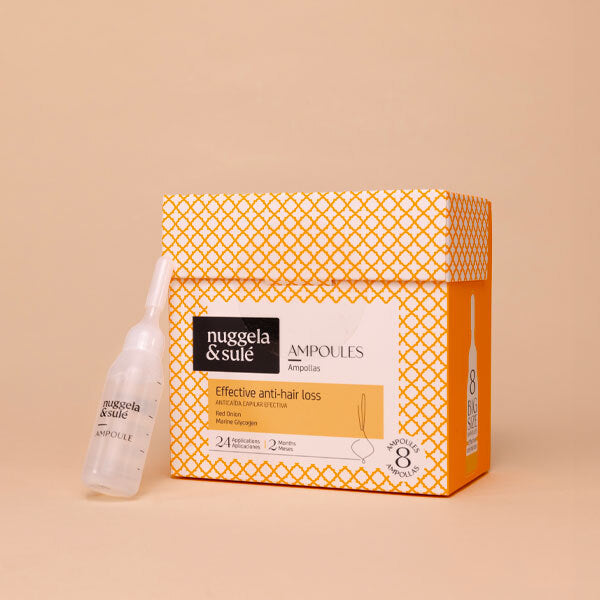 Nuggela & Sulé anti-hair loss ampoules pack of 8 x 10 ml - British product