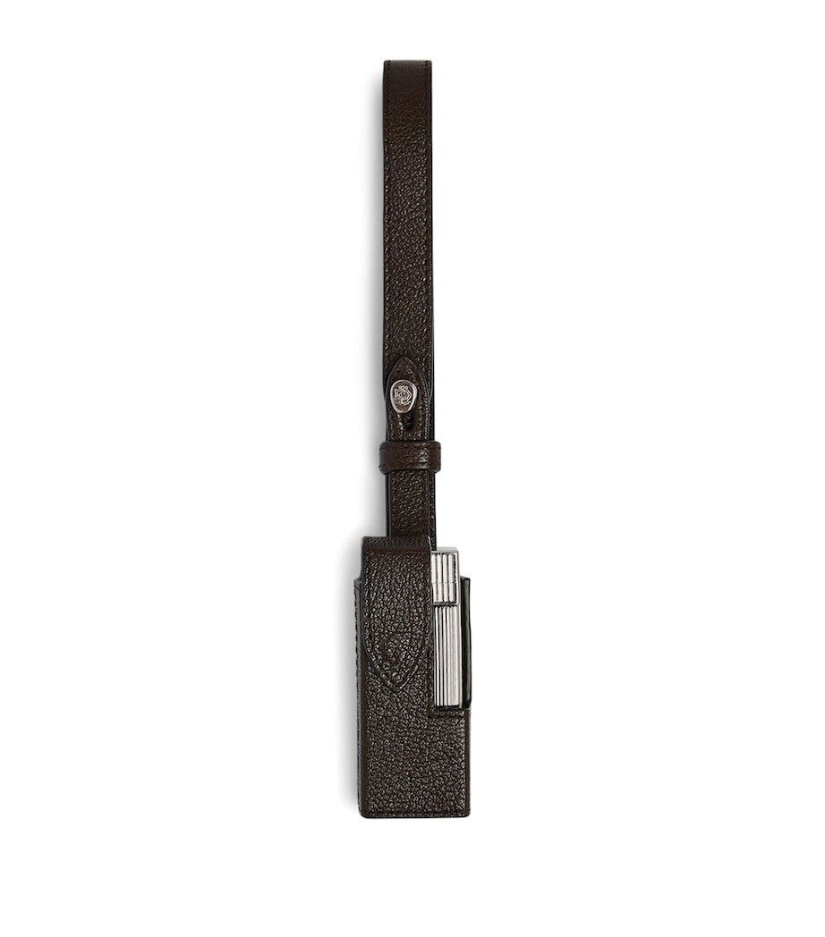 Dunhill leather Rollagas charm - British product