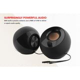 Creative Pebble v1 USB desktop speakers - British product