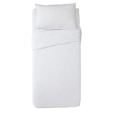 Habitat white bedding set single, imported from the UK