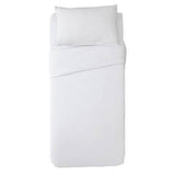 Habitat white bedding set single, imported from the UK
