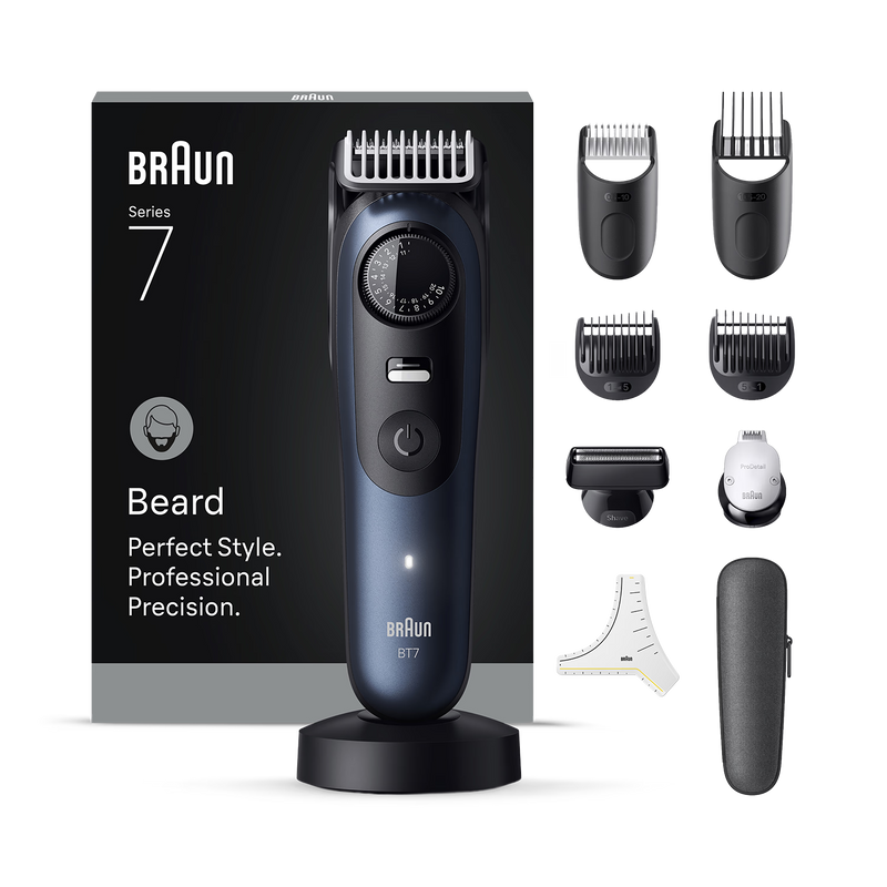 Braun Series 7 beard trimmer, imported from the UK