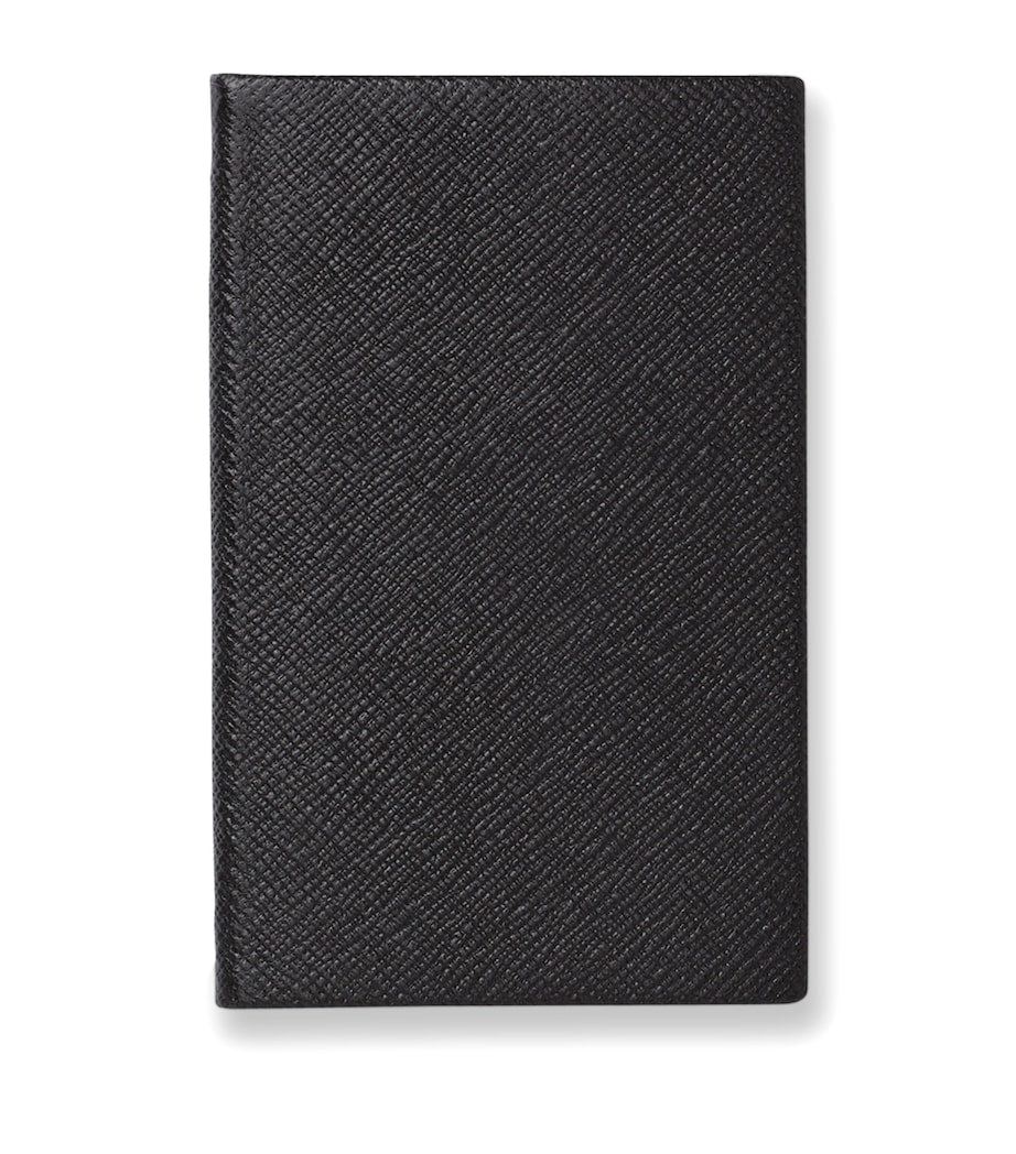 Smythson leather Panama notebook (British brand)