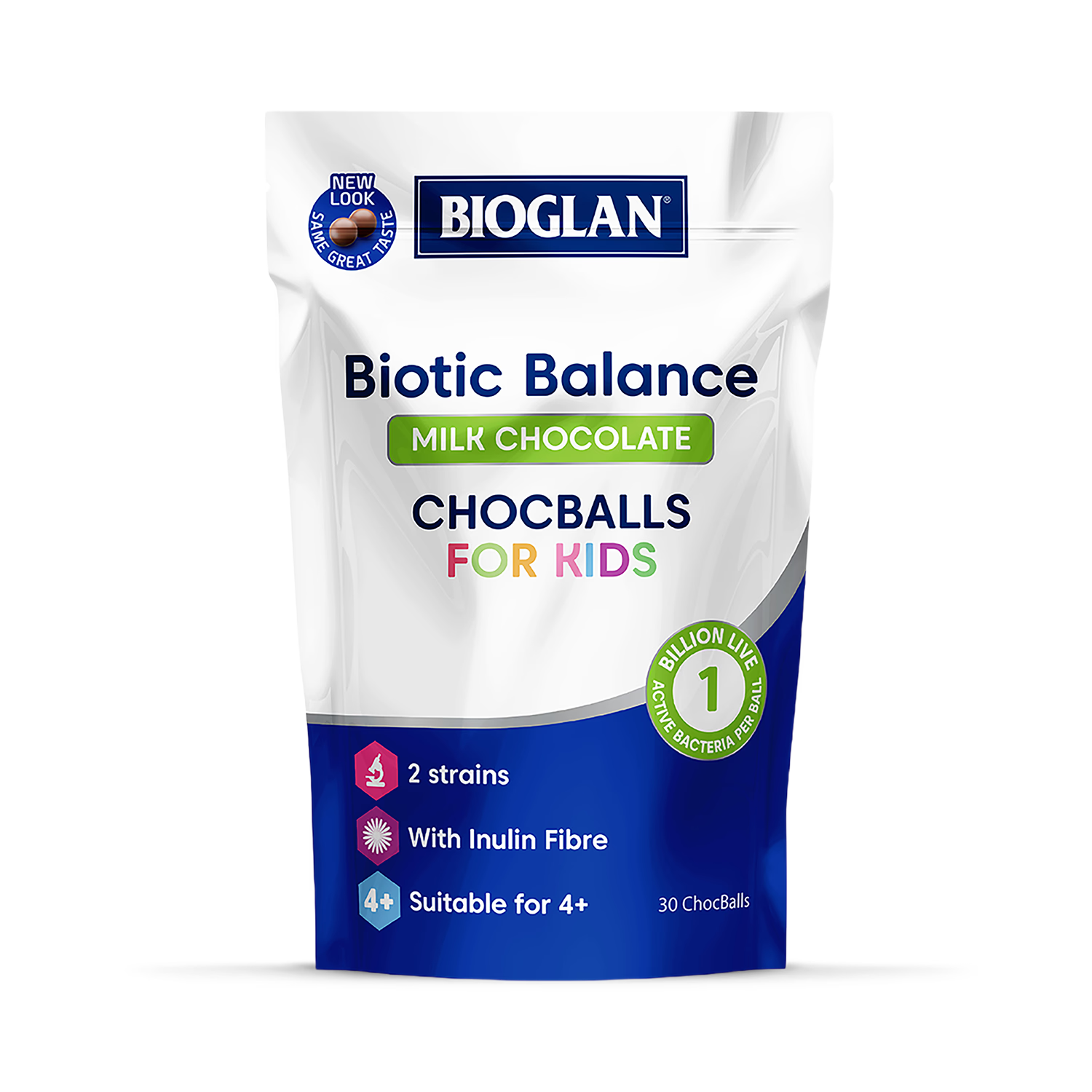 Bioglan Biotic Balance ChocBalls Kids Chocolate 75g - British product