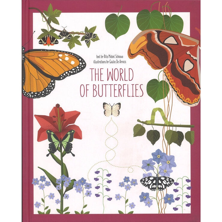Children's hardback bee and butterfly book, UK version