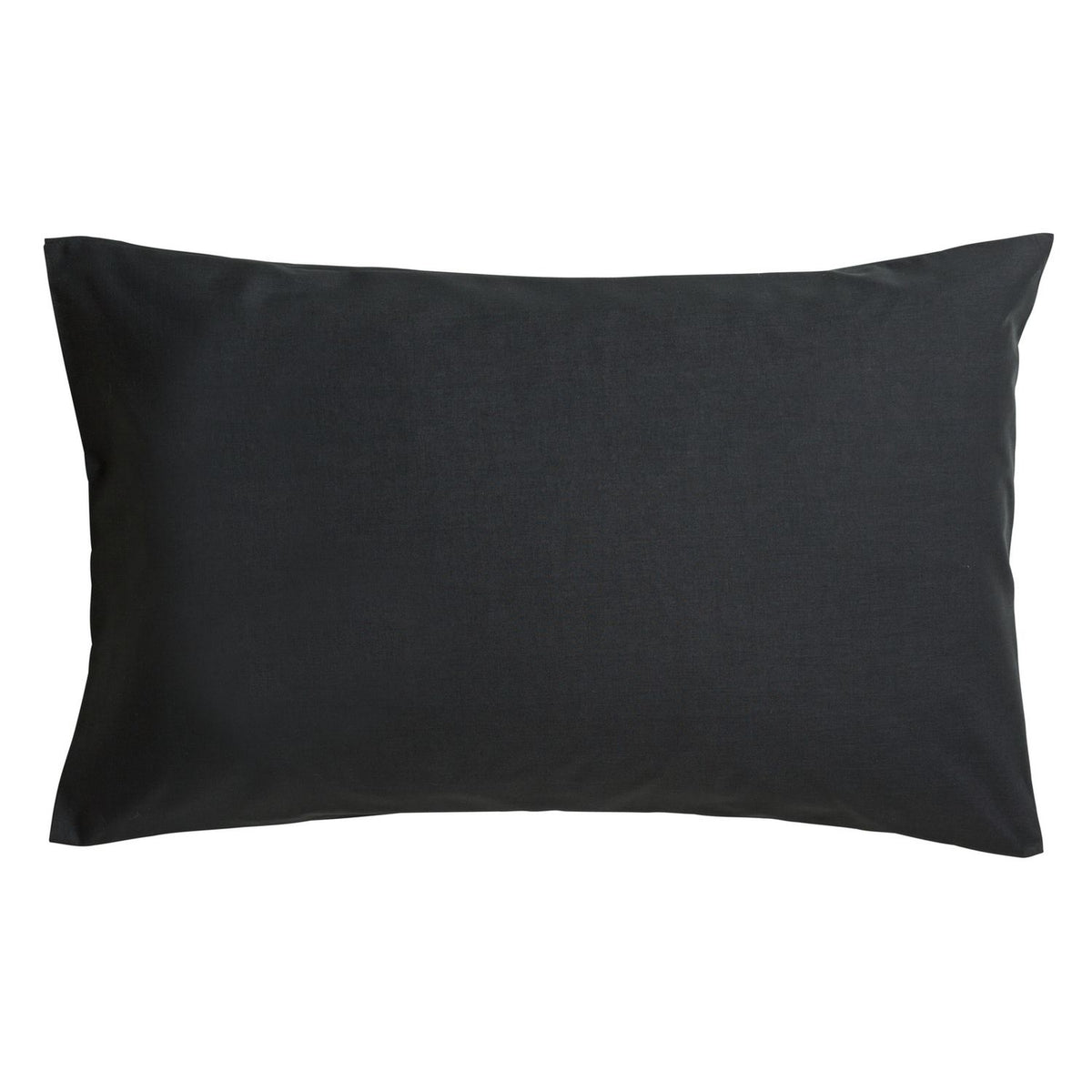 Habitat Easycare Polycotton Standard Pillowcase Pair - Black