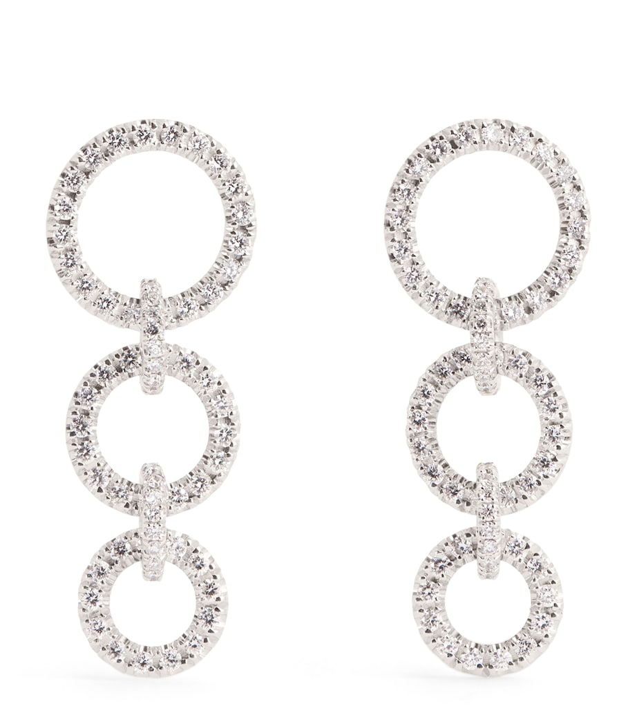 Spinelli Kilcollin Talan earrings white gold diamonds, imported from the UK