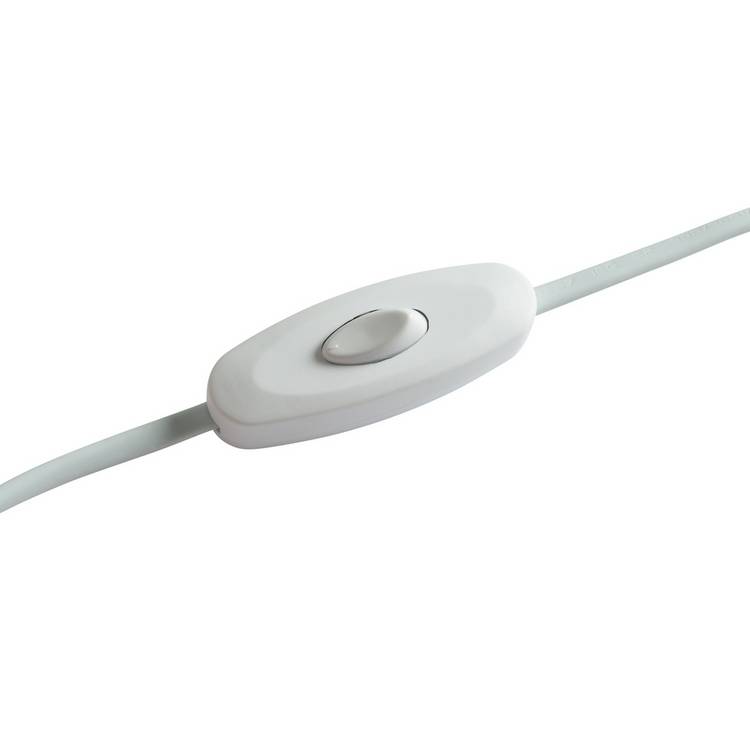 Argos Home cream ceramic table lamp, imported from the UK