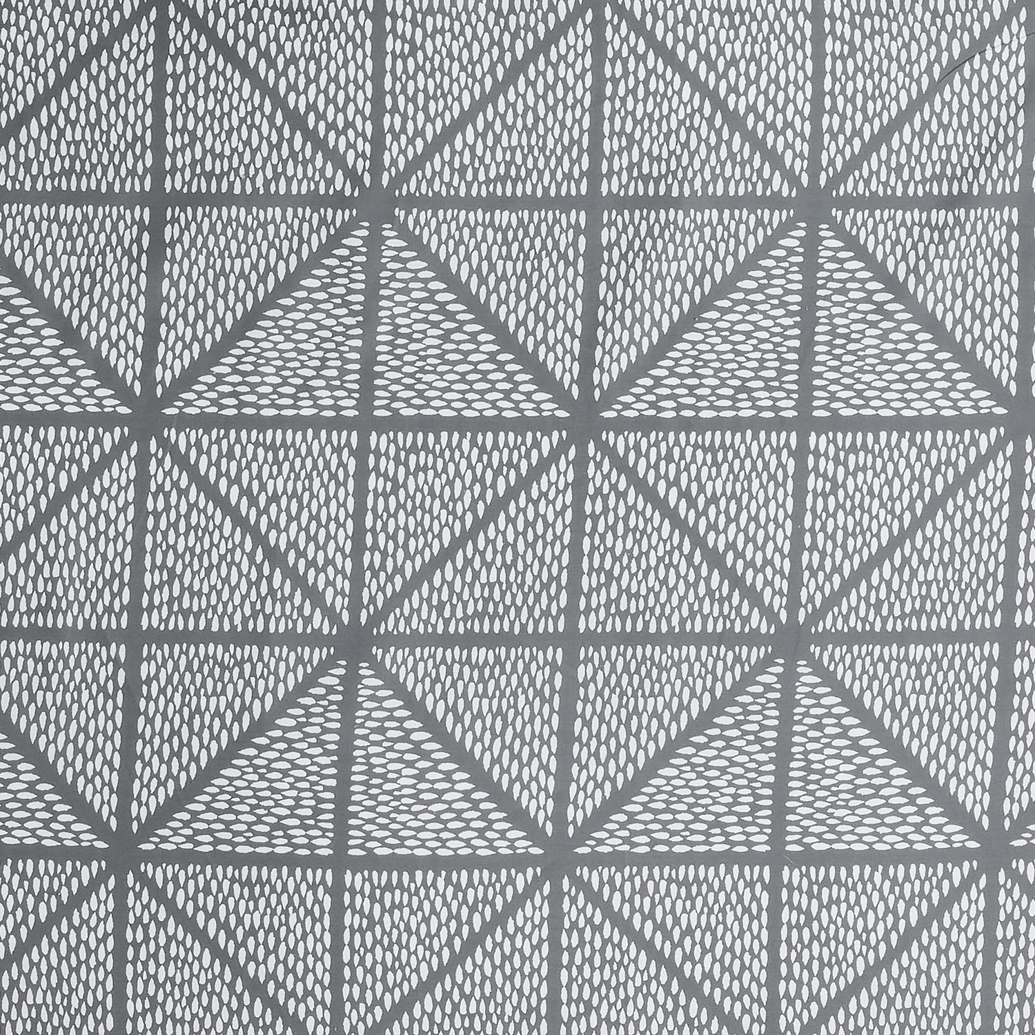Habitat Stockholm Diamond Dash Grey Bedding Set - Kingsize