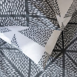 Habitat Stockholm Diamond Dash Grey Bedding Set - Kingsize