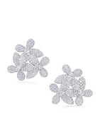 Graff white gold diamond butterfly clip-on earrings - British product