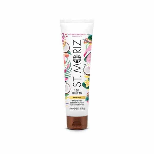 St Moriz Shimmering Instant Tan Coconut Paradise 150ml GOODS Superdrug   