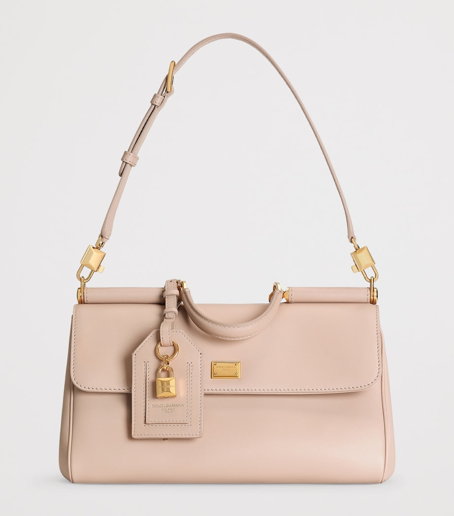Dolce Gabbana My Sicily top-handle bag in plongé calfskin (British brand)