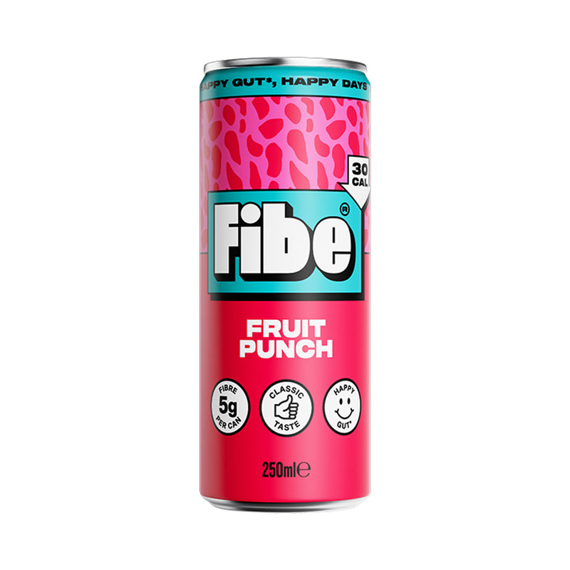 Fibe soda fruit punch 250ml (British brand)