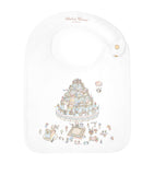 Atelier Choux organic cotton baby bib Le Gâteau, imported from the UK