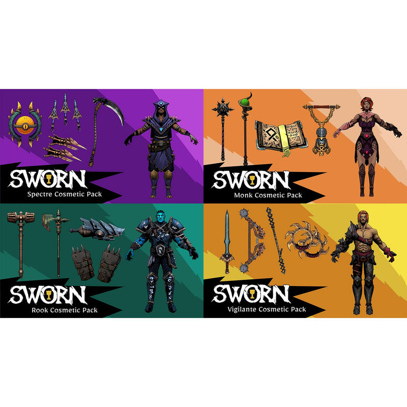 SWORN Deluxe Edition Nintendo Switch game, UK version