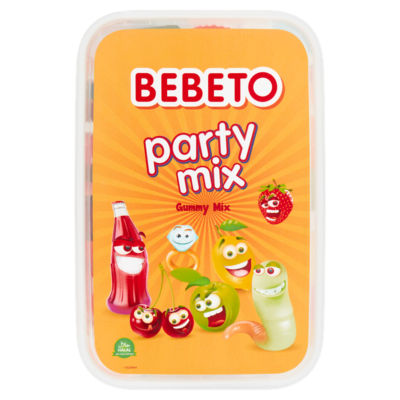 Bebeto Party Mix Gummy Mix treats - British product