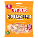 Bebeto Big Fizzy Mix, weiche Brausegummibärchen, 150 g – Britisches Produkt