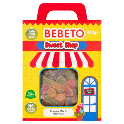 Bebeto Sweet Shop 400g mixed sweets - British product