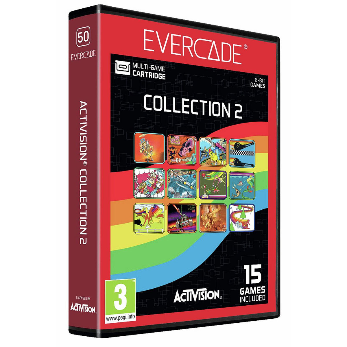 Evercade Activision Collection 2 multi-game cartridge, UK version