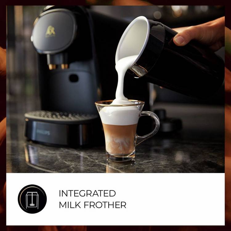 Philips L'OR Barista black pod coffee machine - British product