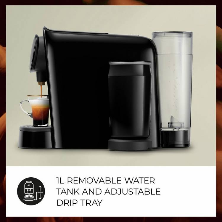 Philips L'OR Barista black pod coffee machine - British product