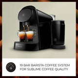 Philips L'OR Barista black pod coffee machine - British product