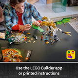 LEGO NINJAGO Ultra Dragon Battle building set with 4-headed dragon, UK version