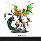 LEGO NINJAGO Ultra Dragon Battle building set with 4-headed dragon, UK version